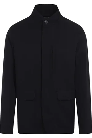 Ermenegildo Zegna Jakke, Herre, Blå, L, Uld, Blå Jakke til Mænd Stilfuld