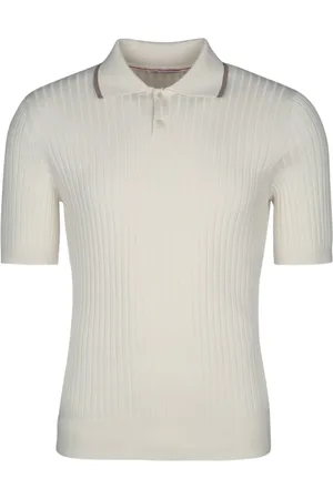 Brunello Cucinelli Top, Herre, , L, Bomuld, Klassisk Polo T-shirt
