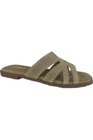 CTWLK. Sko, Dame, Brun, 37 EU, Sommerfugl Slip-On Sko