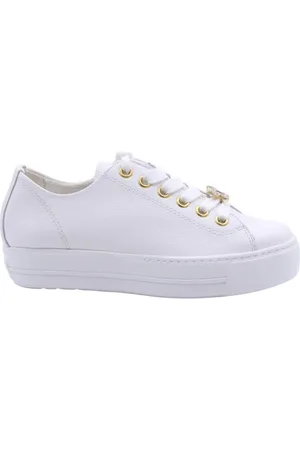 Paul Green Sko, Dame, Hvid, 40 1/2 EU, Valcea Sneaker