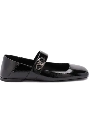 VALENTINO GARAVANI Sko, Dame, Sort, 40 EU, Sorte Ballerina Flats til Kvinder