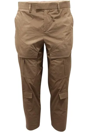 Neil Barrett Bukser, Herre, Grøn, S, Milano Loose Fit Cargo Bukser