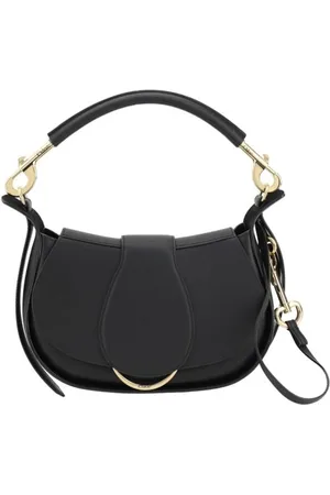 Chloé Taske, Dame, Sort, ONE SIZE, Uld, Elegant Ride Skuldertaske