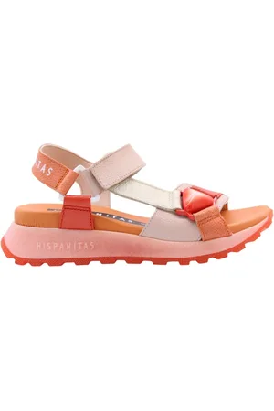 Hispanitas Sko, Dame, Flerfarvet, 38 EU, Uld, Stilfuld Sandal Clon