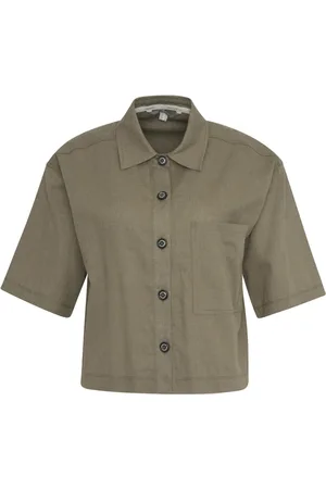 Barbour Bluser & Skjorter, Dame, Grøn, S, Bomuld, Landlig moderne afslappet skjorte