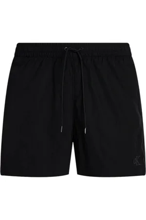 Calvin Klein Badetøj, Herre, Sort, L, Polyester, Herre Boxer Badetøj Polyester Logo