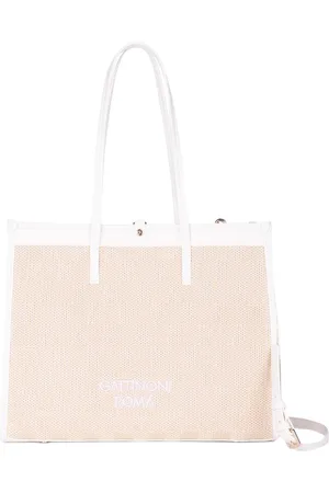 Gattinoni Taske, Dame, , ONE SIZE, Perforeret Shoppingtaske med Frontlogo