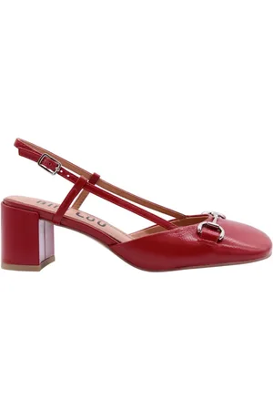 Bibi Lou Sko, Dame, Rød, 38 EU, Elvis Presley Slingback Sko