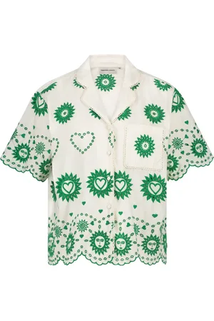 Fabienne Chapot Bluser & Skjorter, Dame, Flerfarvet, L, Brielle Blouse