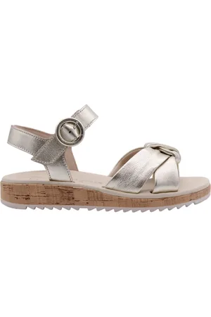 Paul Green Sko, Dame, Gul, 39 EU, Uld, Stilfuld Sandal med Telo Design