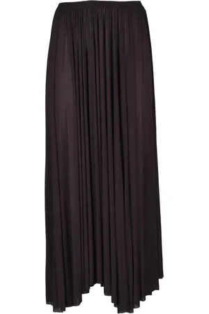 Serafini Nederdel, Dame, Brun, S, Flowy Maxi Nederdel Elastisk Talje Gennemsigtig