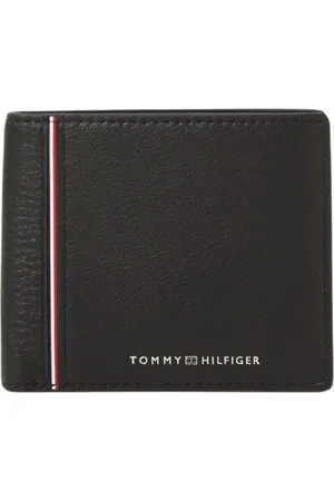 Tommy Hilfiger Tilbehør, Herre, Sort, ONE SIZE, Læder, Eco Læder Kortholder Pung