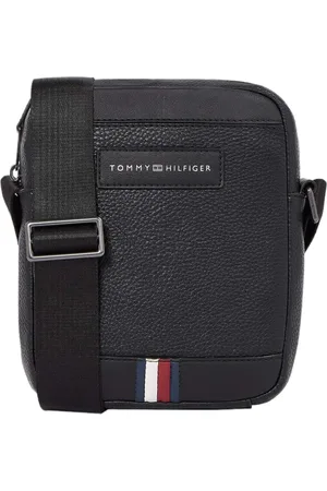 Tommy Hilfiger Taske, Herre, Sort, ONE SIZE, Uld, Herre korsbody taske i