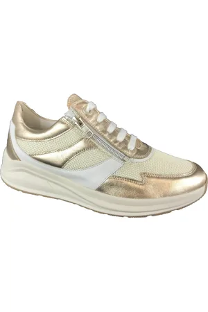 Solidus Sko, Dame, Gul, 37 EU, Afslappet Sneaker Sko
