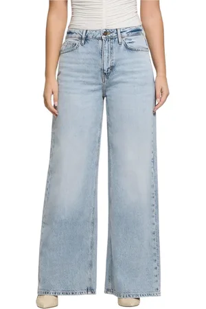 Guess Jeans, Dame, Blå, W28, Denim, Bellflower Jeans Blå