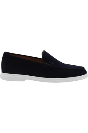 HUGO BOSS Sko, Herre, Blå, 42 EU, Rumst Loafer Sko til Mænd