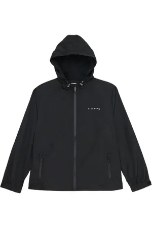 John Richmond Jakke, Herre, Sort, XL, Nylon, Nylonjakke med frontlogo