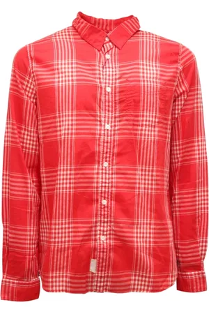Woolrich Skjorte, Herre, Rød, M, Bomuld, Let Bomuld Skjorte
