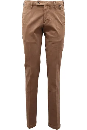 At.p.Co Bukser, Herre, Brun, XS, Bomuld, Slim Fit Bomuld Bukser
