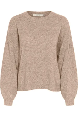 Gestuz Strik, Dame, , S, Cashmere, Letvægts Melange Striktrøje