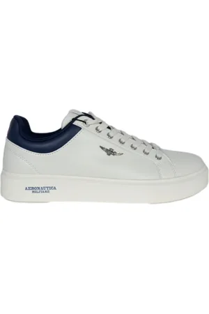 Aeronautica Militare Sko, Herre, Hvid, 43 EU, Uld, Klassiske hvide herresneakers