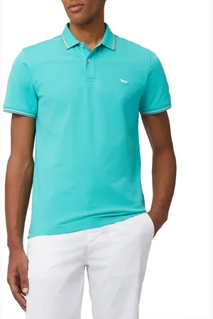 HARMONT&BLAINE Top, Herre, Grøn, 2XL, Bomuld, T-shirts og Polos