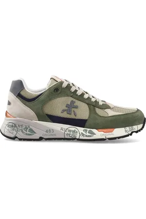 Premiata Sko, Herre, Flerfarvet, 43 EU, Uld, Vintage Sneakers med 90