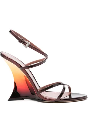 PARIS TEXAS Sko, Dame, Brun, 38 EU, Uld, Bordeaux Sandaler til stilfulde sommerudflugter