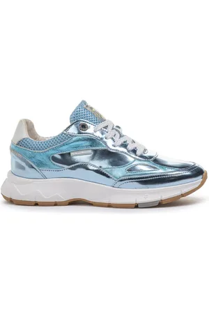 Floris van Bommel Sko, Dame, Blå, 40 EU, Daysy Sneakers Sfw-10101