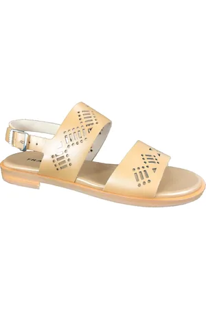 Frau Sko, Dame, Brun, 37 EU, Uld, Stilfulde Sandal Sko