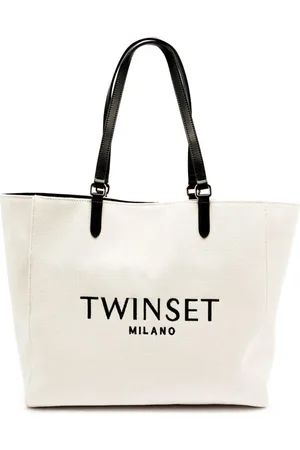 Twin-Set Taske, Dame, Hvid, ONE SIZE, Cerritos Shopper Håndtaske