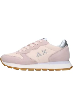 sun68 Sko, Dame, Lyserød, 36 EU, Uld, Guld Ally Læder Sneakers