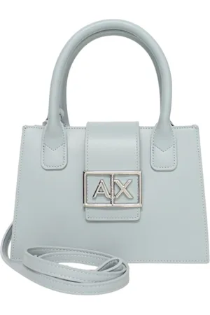 Armani Exchange Taske, Dame, Blå, ONE SIZE, Uld, Imiteret læder dame skuldertaske
