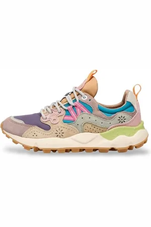 Flower Mountain Sko, Dame, Flerfarvet, 40 EU, Yamano 3 Sneakers med Blomsterdesign