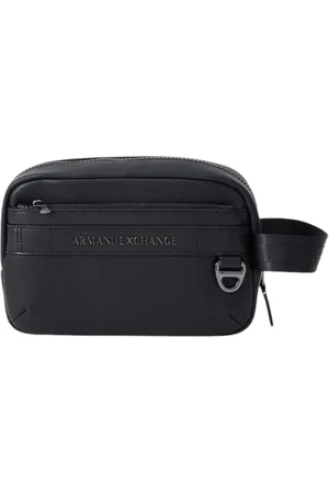 Armani Exchange Taske, Herre, Sort, ONE SIZE, Læder, Eco-læder Herre Clutch med Logo