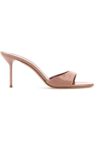 PARIS TEXAS Sko, Dame, Lyserød, 37 EU, Uld, Lidia Mule Sandaler
