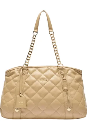 Liu Jo Taske, Dame, , ONE SIZE, Uld, Quiltet håndtaske med frontlogo