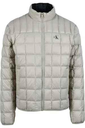Calvin Klein Jakke, Herre, , S, Uld, Pufferjakke med fjerforing