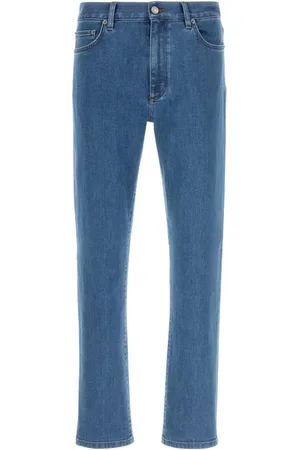 Ermenegildo Zegna Jeans, Herre, Blå, W32, Bomuld, Stræk Bomuld Denim Jeans