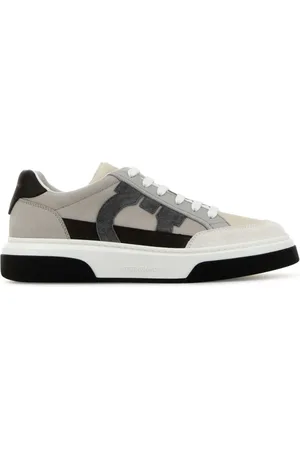 Salvatore Ferragamo Sko, Herre, , 42 EU, Uld, Stilfulde Sneakers med Cassina Ganc Detalje