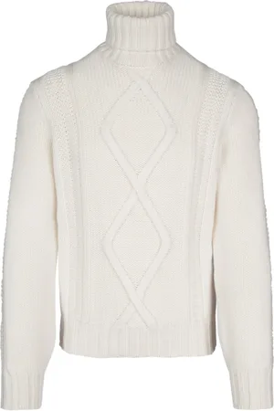 Brunello Cucinelli Strik, Herre, , L, Cashmere, Kashmir Turtleneck Strik