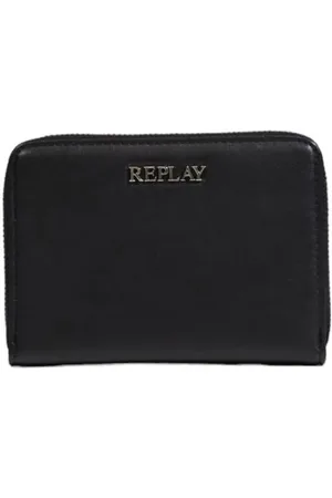 Replay Tilbehør, Dame, Sort, ONE SIZE, Polyester, Sort Polyester Pung til Kvinder