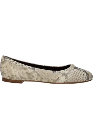 Chloé Sko, Dame, , 37 EU, Læder, Python Ballerina Flat Slip-on Læder