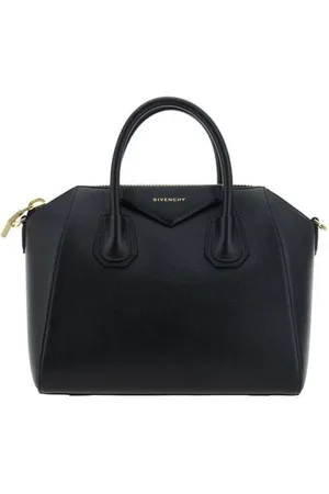 Givenchy Taske, Dame, Sort, ONE SIZE, Læder, Geometrisk Læder Satchel Taske