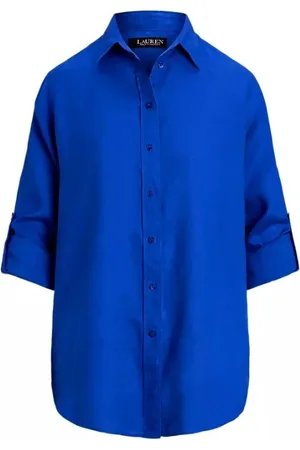 Ralph Lauren Bluser & Skjorter, Dame, Blå, M, Skjorte
