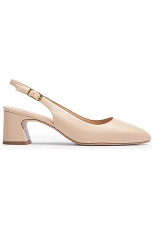 Unisa Sko, Dame, , 36 EU, Læder, Firkantet Tå Slingback Læder Hæle