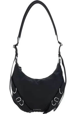 Givenchy Taske, Herre, Sort, ONE SIZE, Uld, Nylon Crescent Skuldertaske