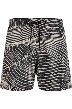 Calvin Klein Badetøj, Herre, Flerfarvet, XL, Polyester, Trykt Polyester Boxer Badetøj