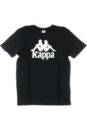 Kappa Top, Herre, Sort, XL, Slim Herre T-Shirt Sort/Hvid