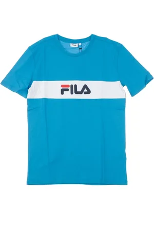 Fila Top, Herre, Blå, XL, Uld, Dropped Shoulder Herre T-shirt Caribbean Sea